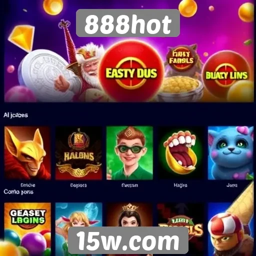 Análise da variedade de jogos disponíveis no 888hot
