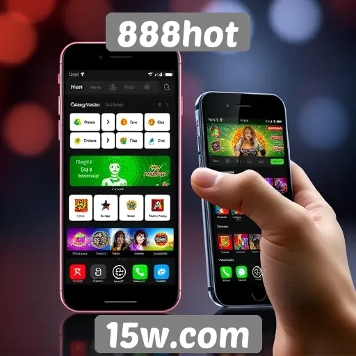 Experiência de usuário no 888hot em dispositivos móveis