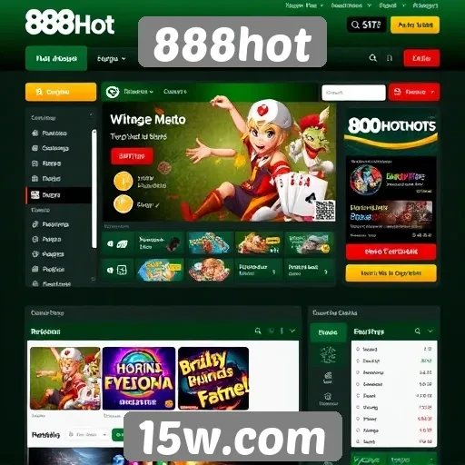 Interface amigável melhora experiência no 888hot